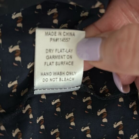 THML Navy Blue Midi Dress Size S - Picture 12 of 15